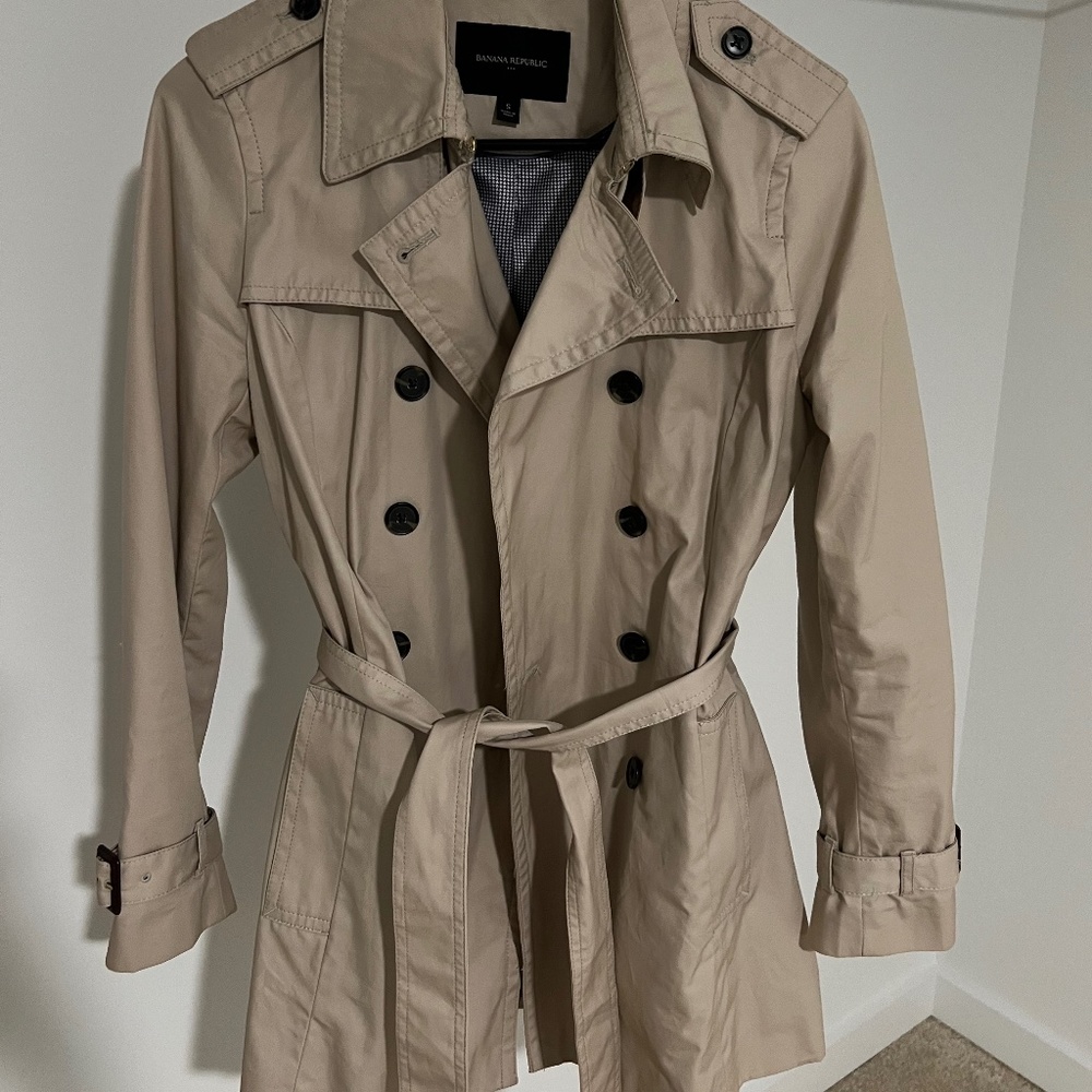 Banana Republic trench coat